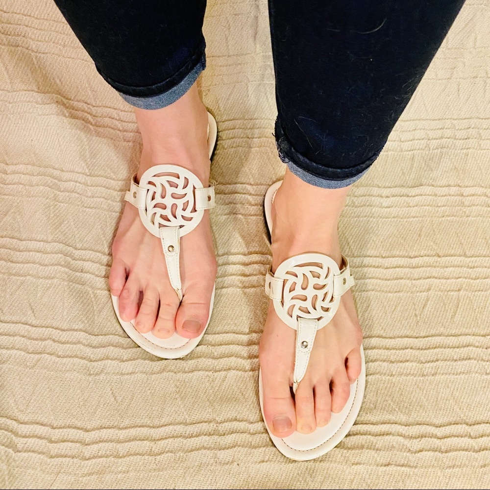White Sandals